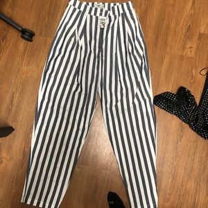 Urban outfitters striped pants